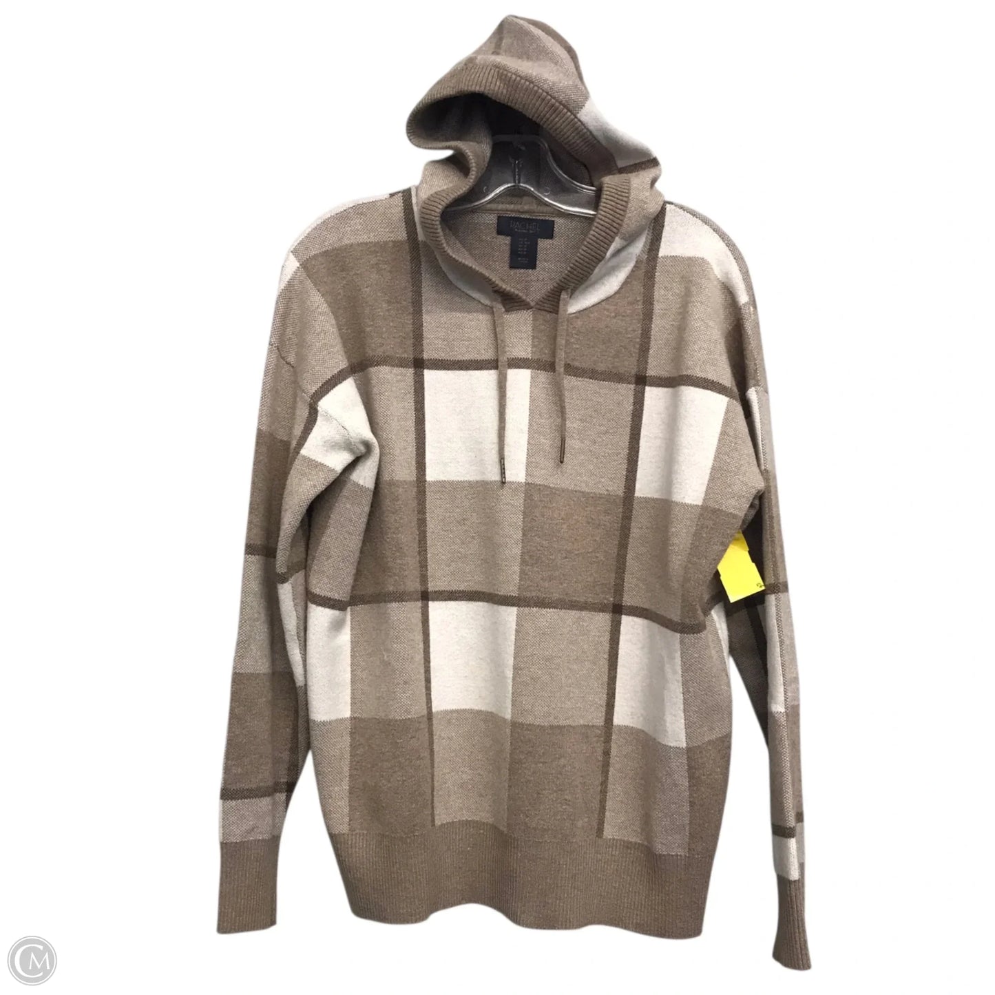 Sweater By Rachel Zoe In Plaid Pattern, Size: M