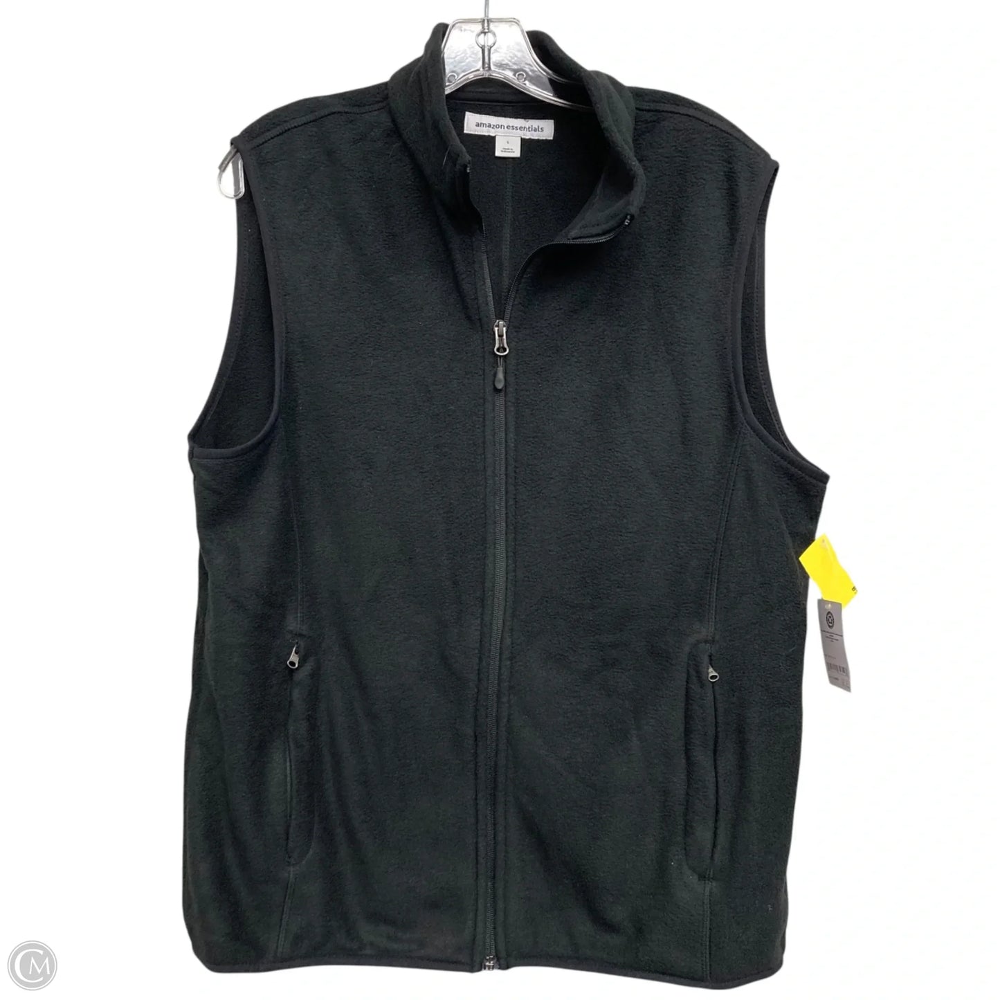 Vest Fleece By Amazon Essentials In Black, Size: L