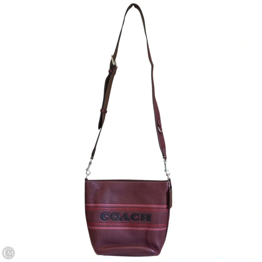 Crossbody Designer By Coach, Size: Medium