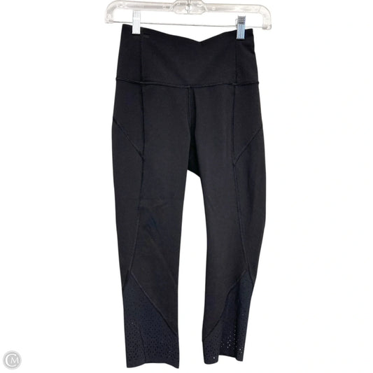 Athletic Leggings Capris By Lululemon In Black, Size: S
