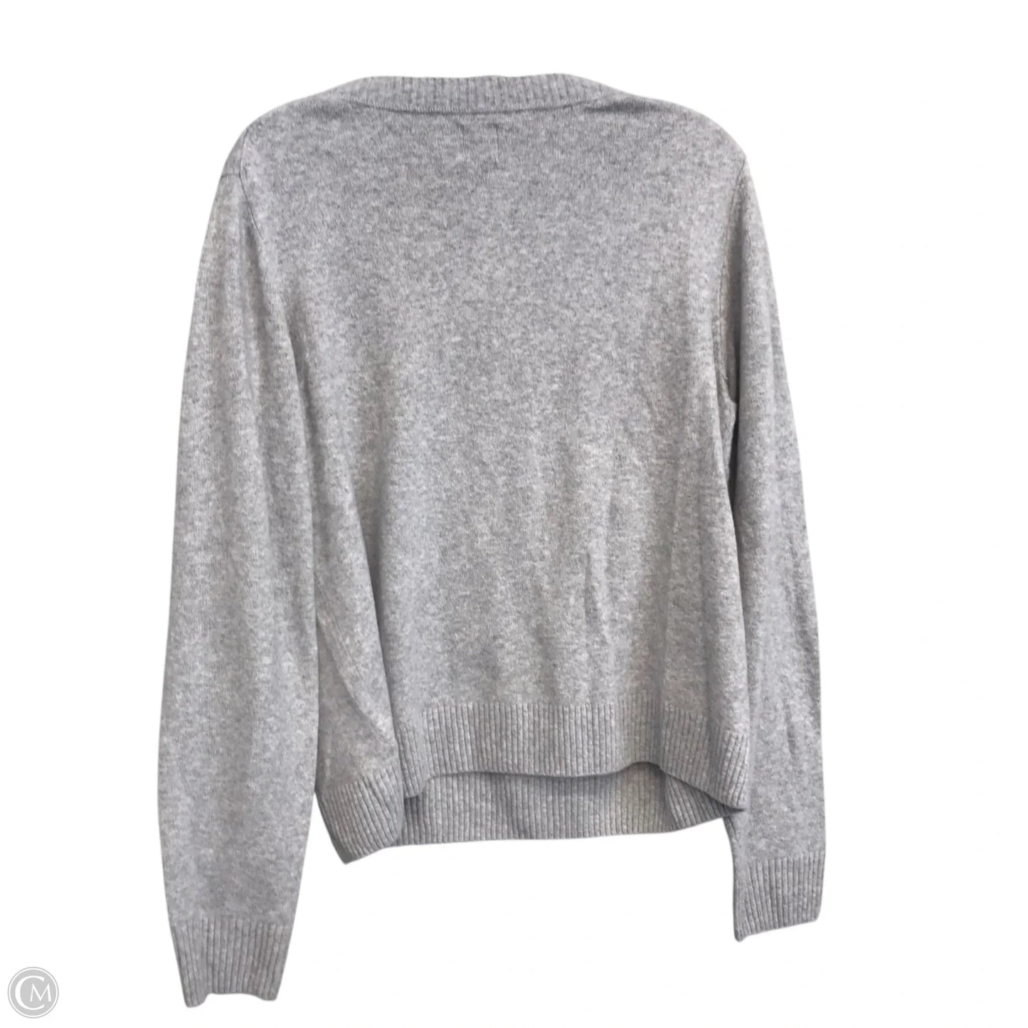 Sweater By Gap In Grey, Size: L