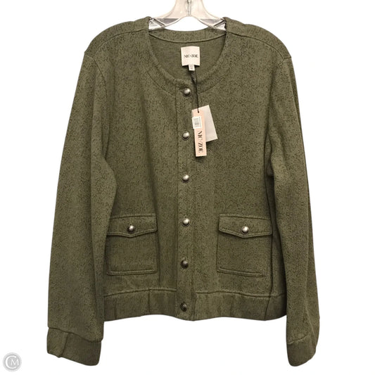 Jacket Other By Nic + Zoe In Green, Size: Xl