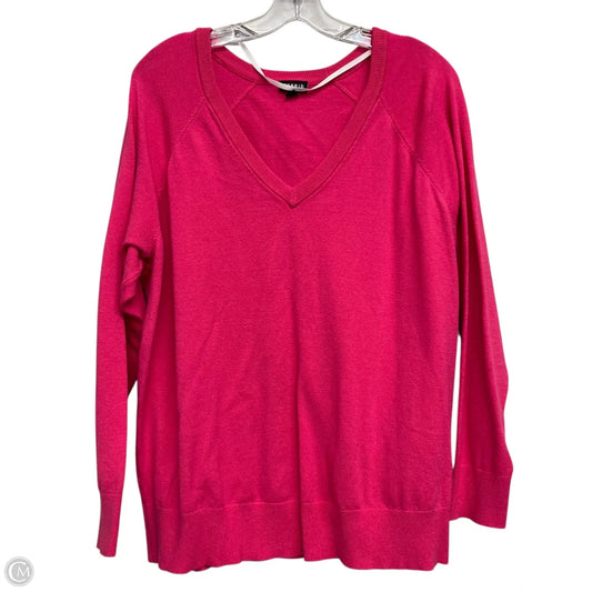 Sweater By Torrid In Pink, Size: 2x