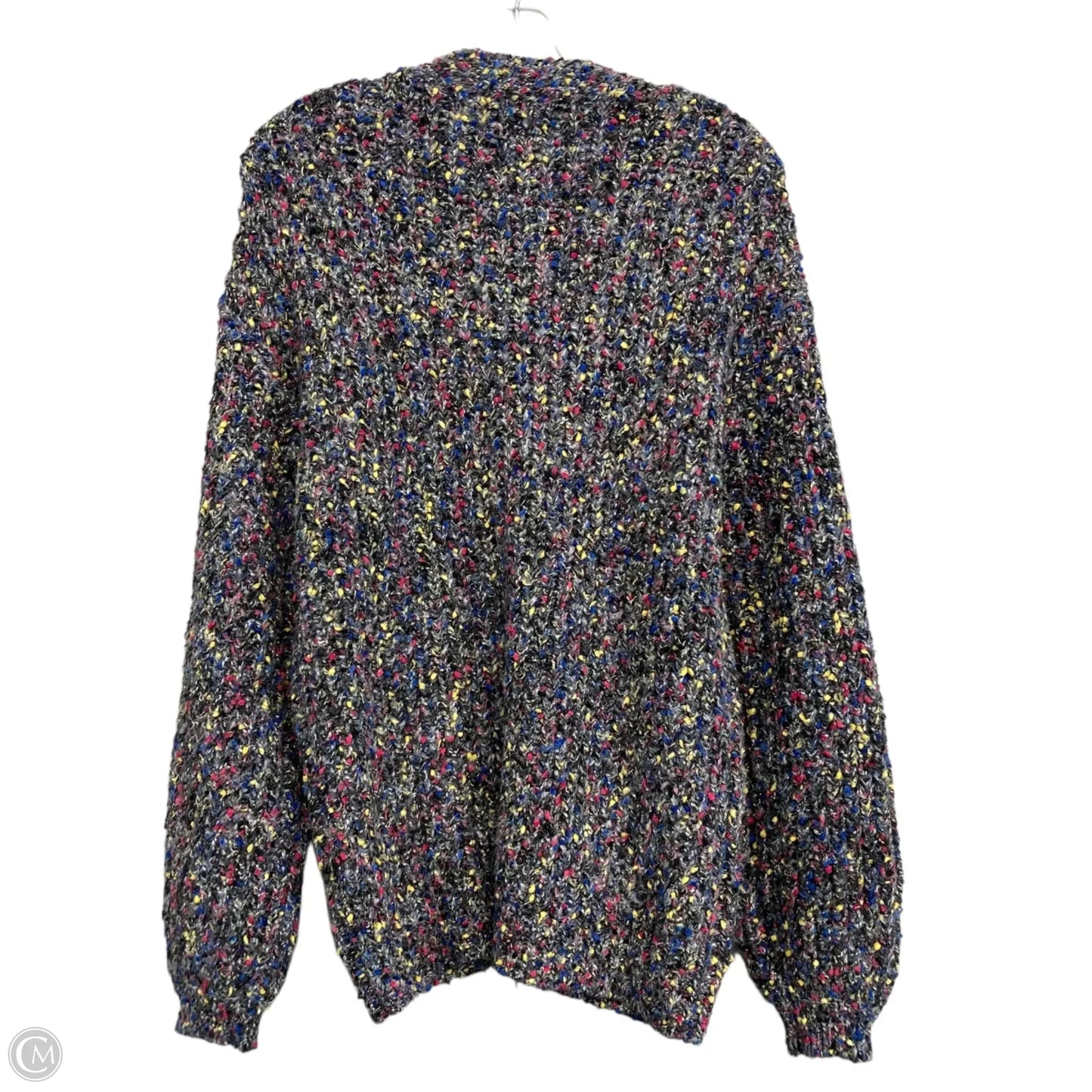 Sweater Cardigan By Republic In Multi-colored, Size: S