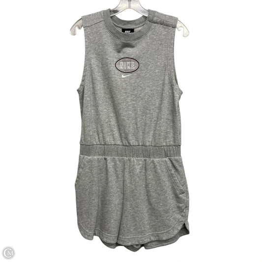 Romper By Nike Apparel In Grey, Size: M
