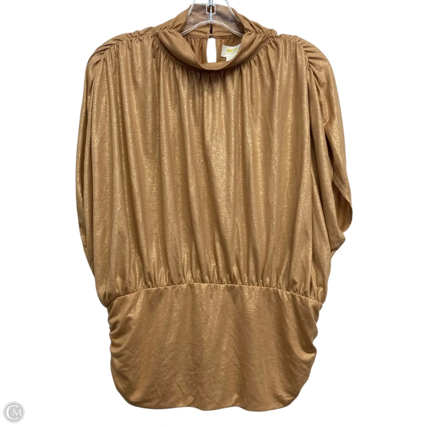 Top Sleeveless By Maeve In Gold, Size: Xl