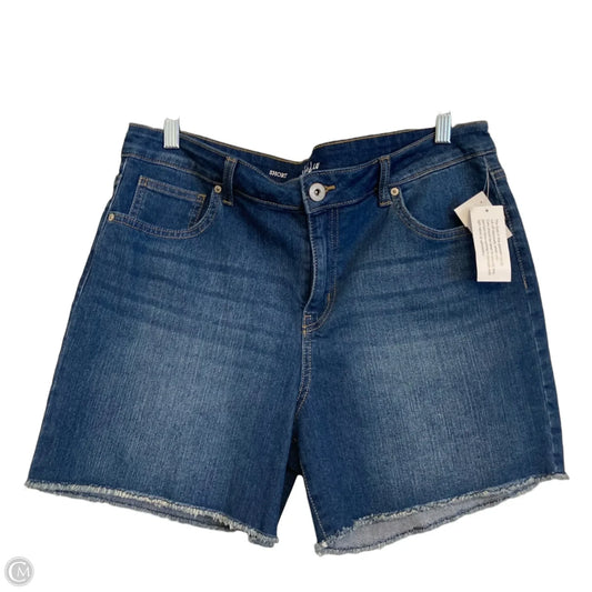 Shorts By Style And Company In Blue Denim, Size: 14