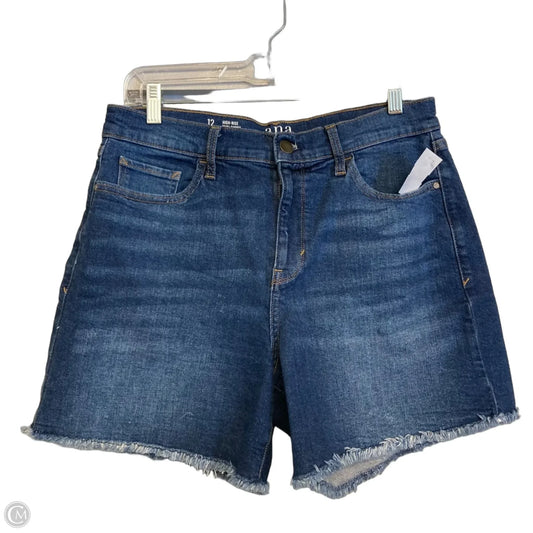 Shorts By Ana In Blue Denim, Size: 12
