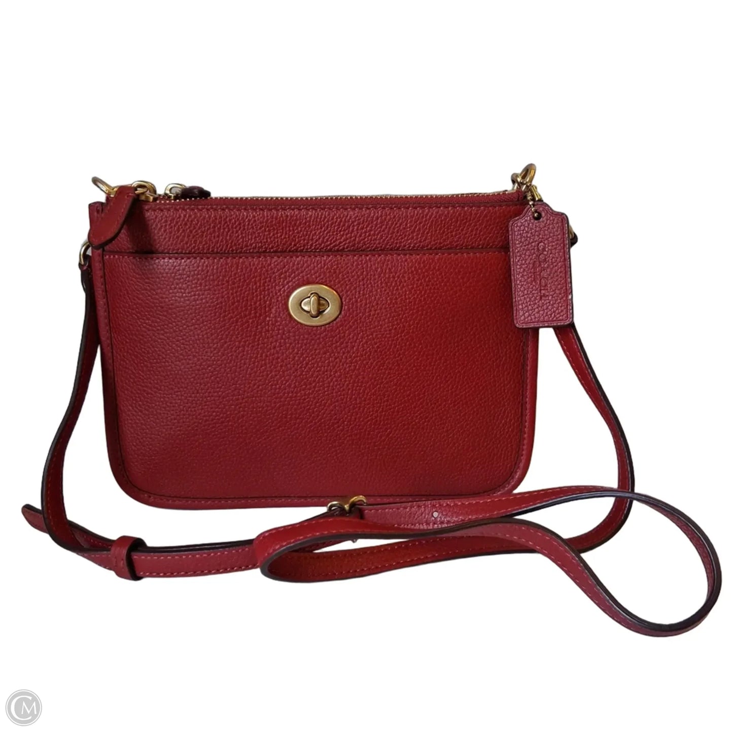 Crossbody Designer By Coach, Size: Small