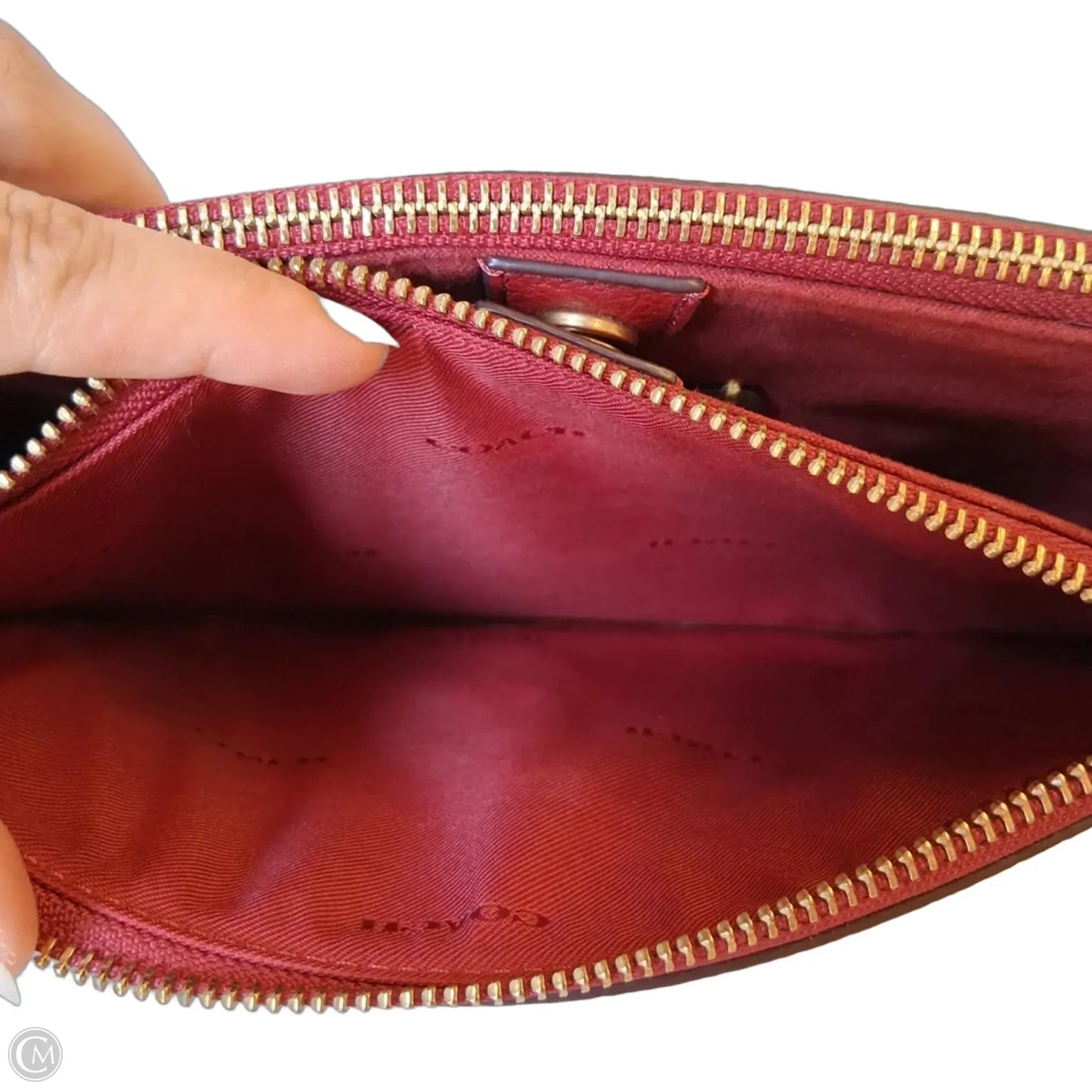 Crossbody Designer By Coach, Size: Small