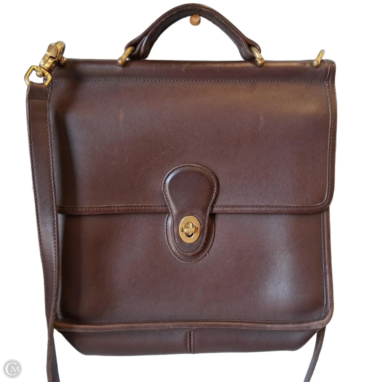 Crossbody Designer By Coach, Size: Large