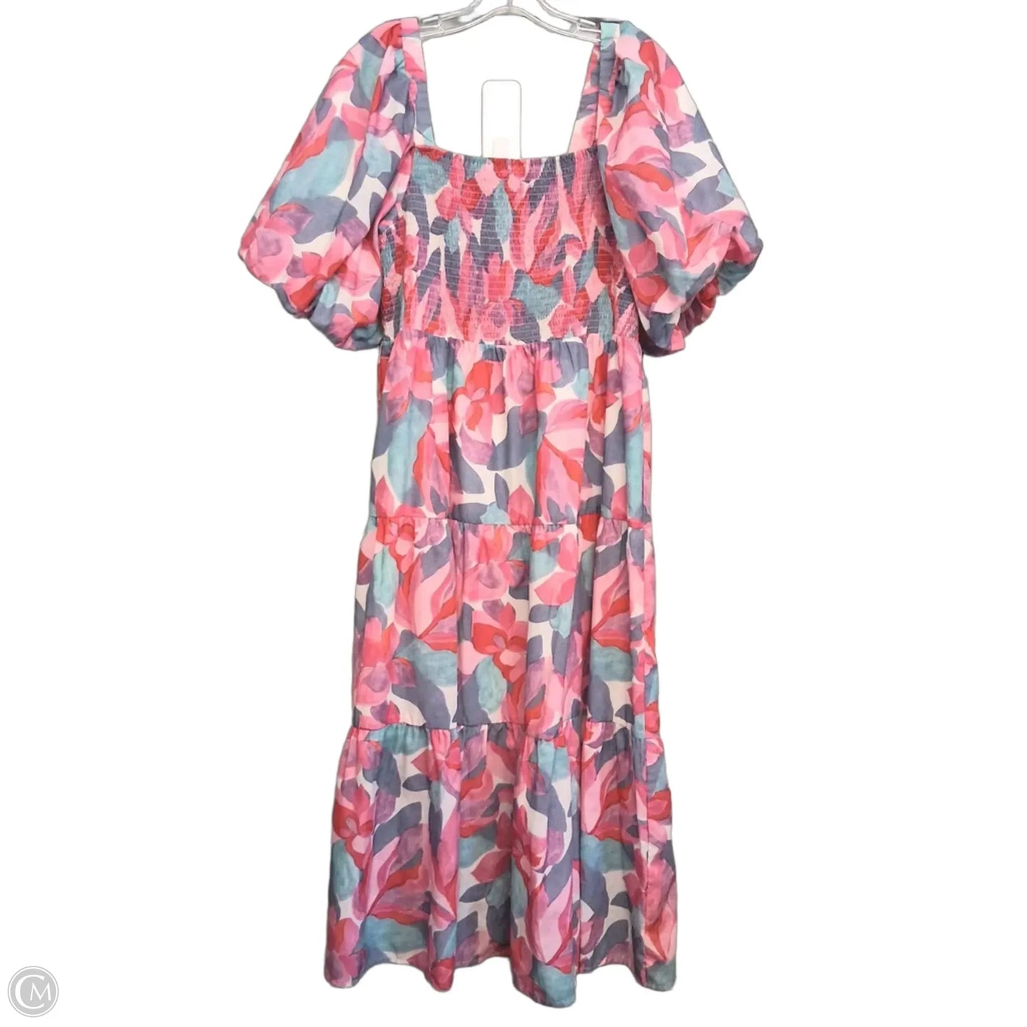 Dress Casual Midi By Thml In Pink, Size: Xl