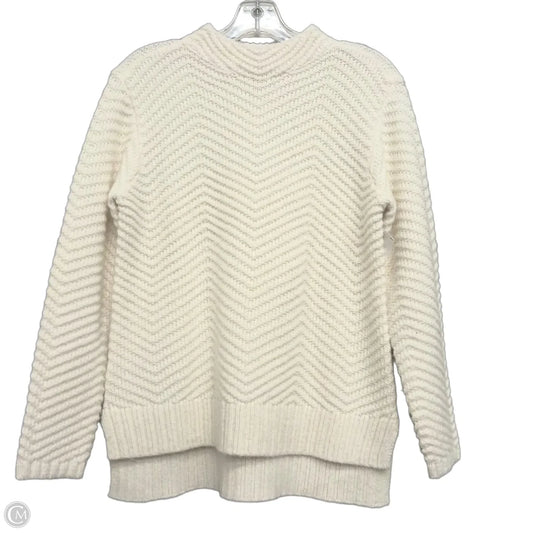 Sweater By Talbots In Cream, Size: S