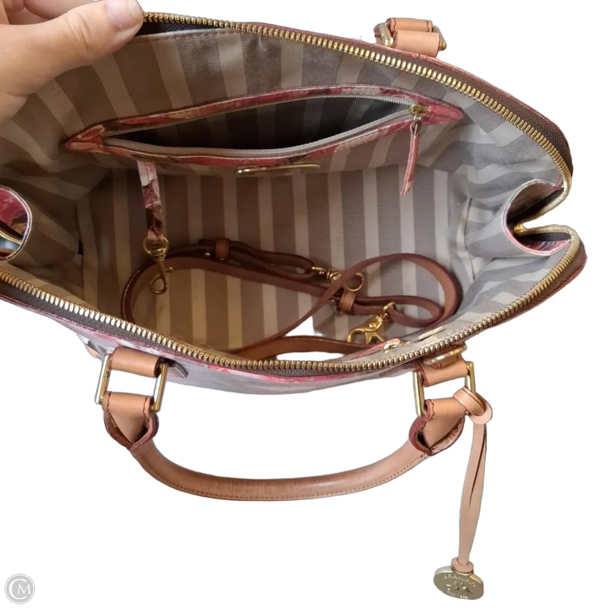 Crossbody Designer By Brahmin, Size: Large