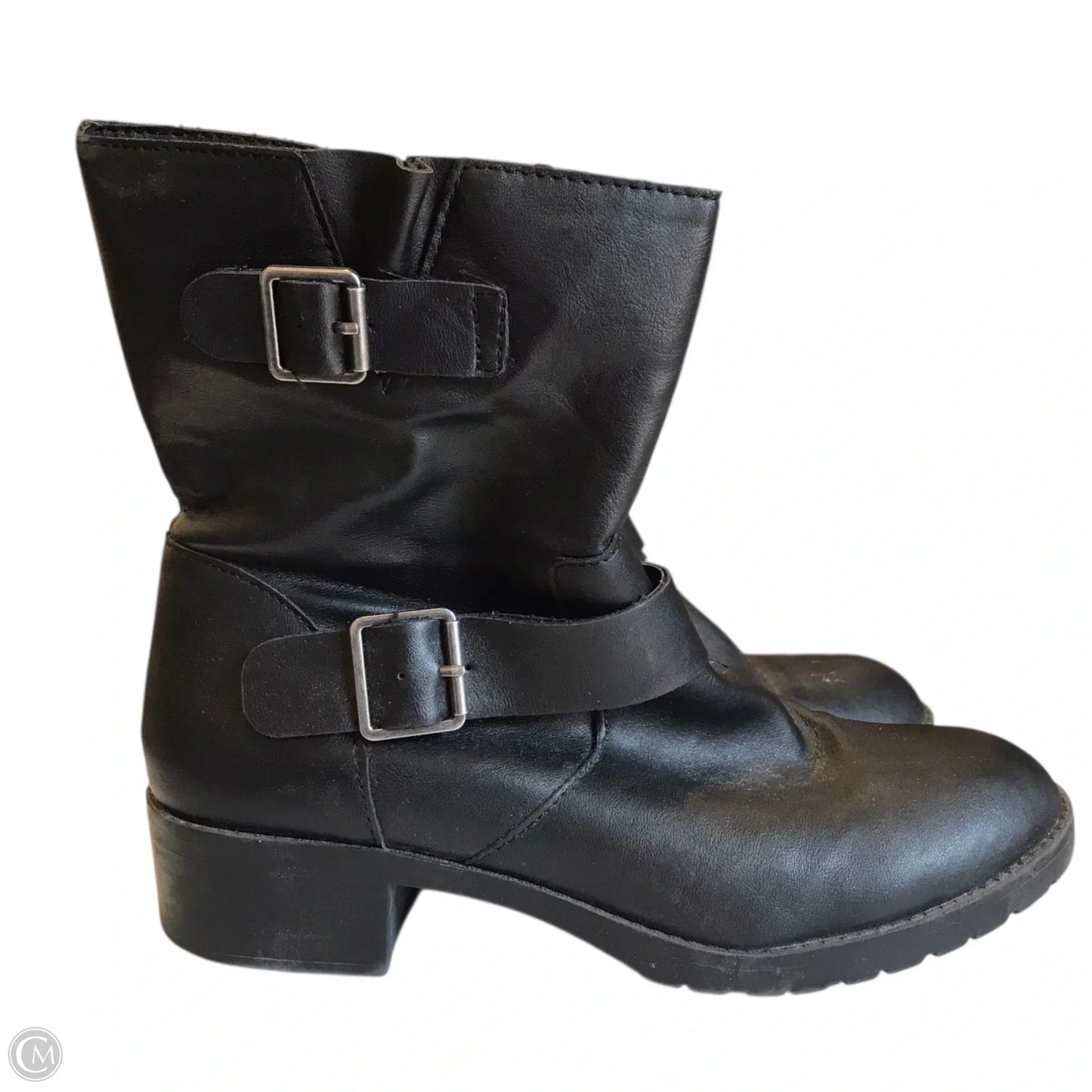 Boots Combat By Style And Company In Black, Size: 9