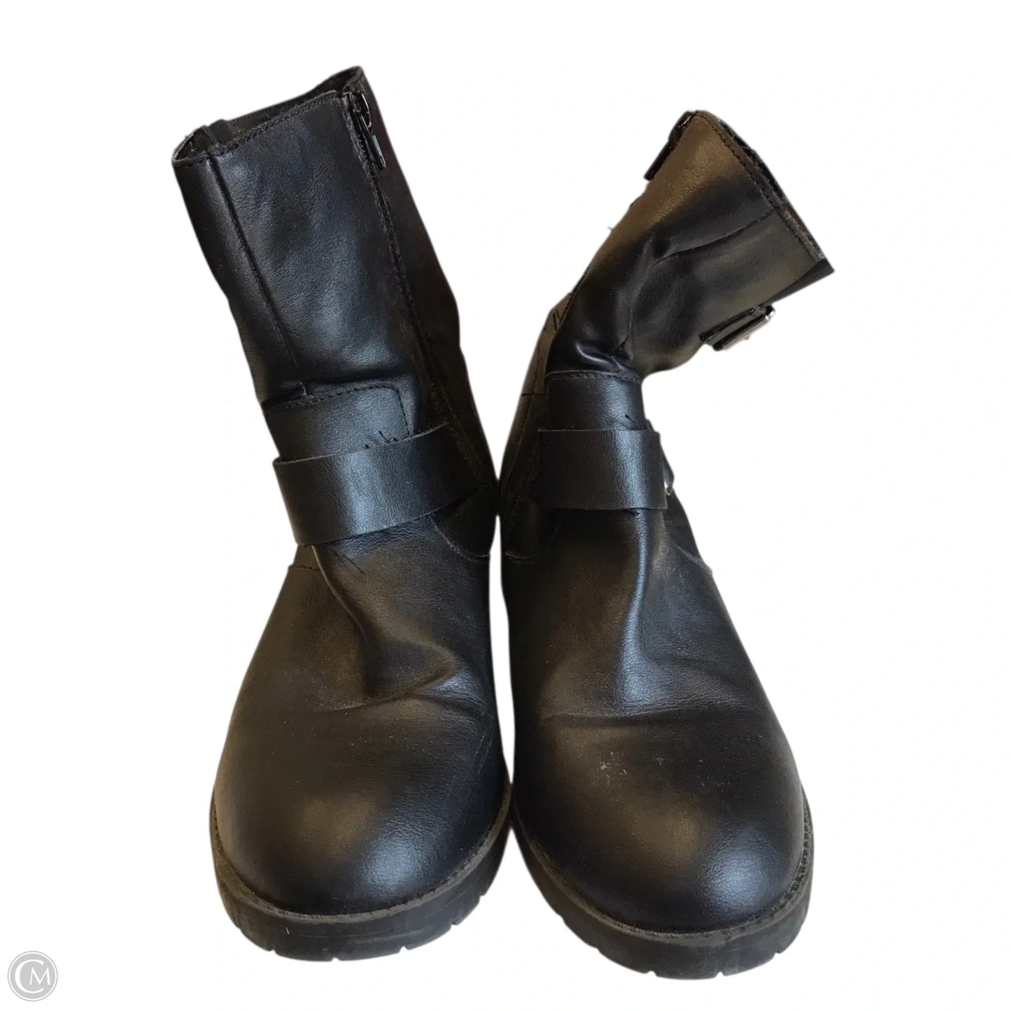 Boots Combat By Style And Company In Black, Size: 9