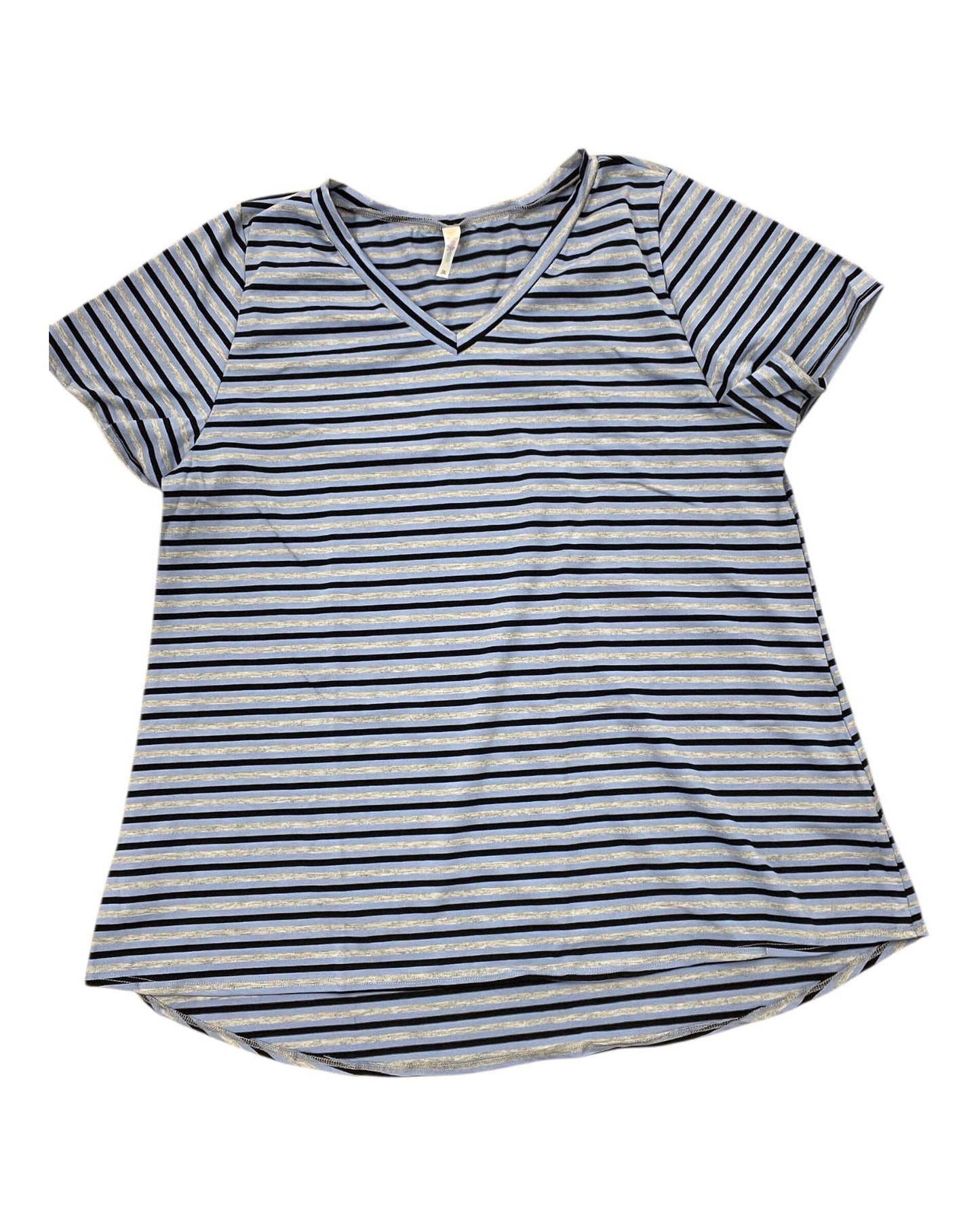 Top Ss By Lularoe In Blue, Size:3X