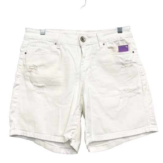 Shorts By Natural Reflections In White, Size:4