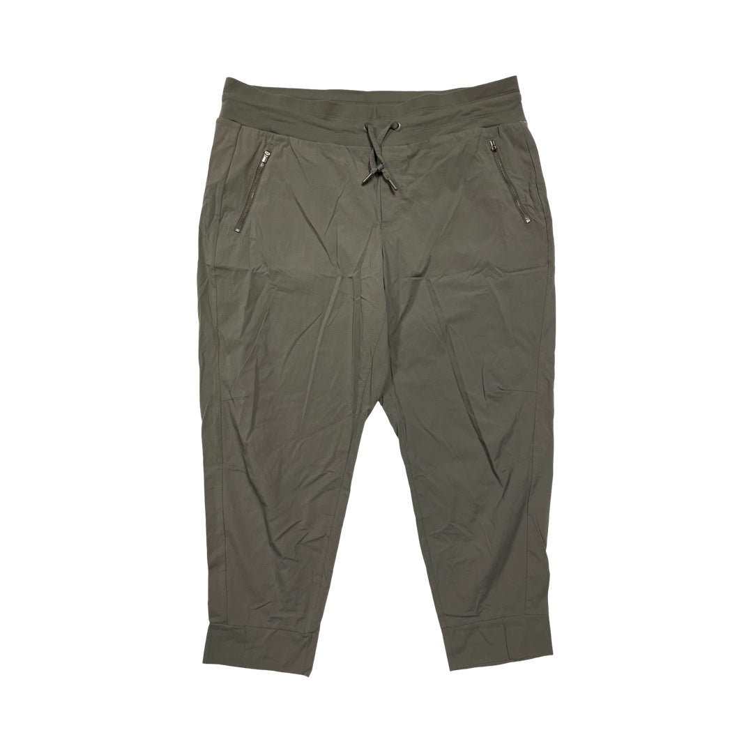 Athletic Pants By Athleta In Green, Size:18