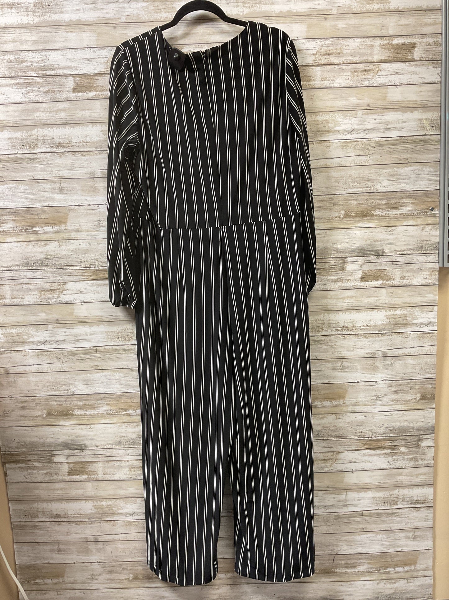 Jumpsuit By Inc In Black & White, Size:16