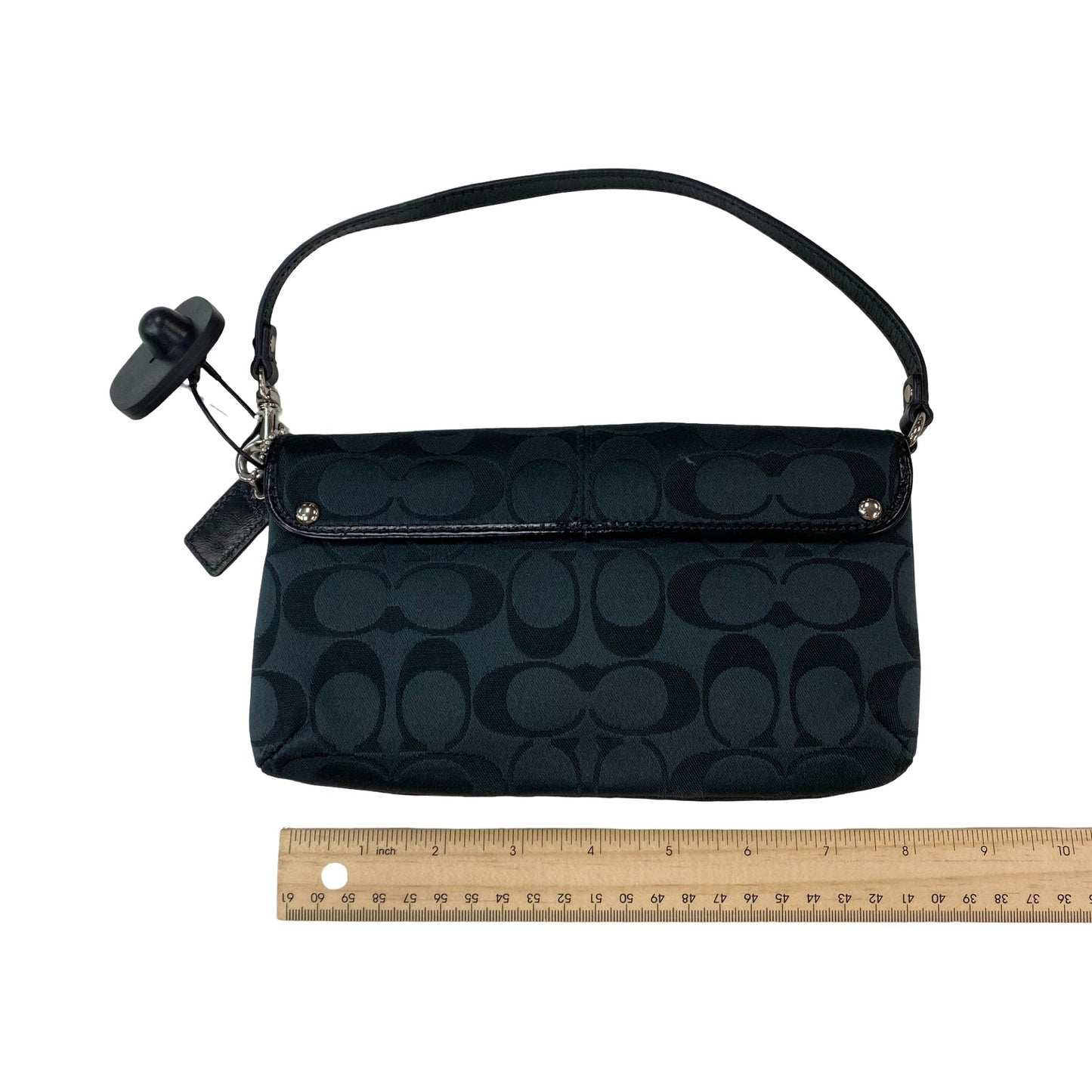 Handbag Designer By Coach In Black, Size:Small