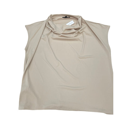 Top Ss By Banana Republic In Tan, Size:Xl
