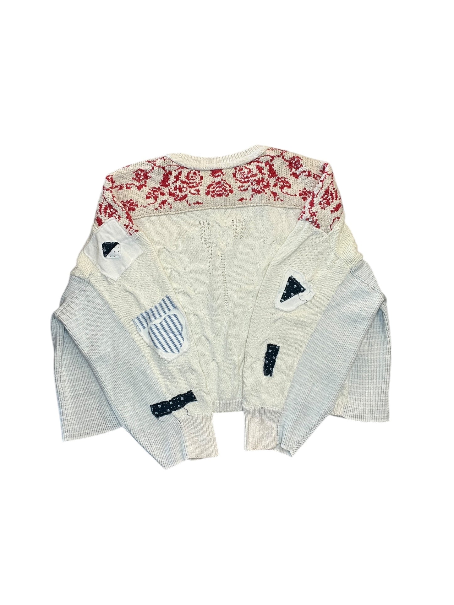 Sweater By Pilcro In White, Size:L