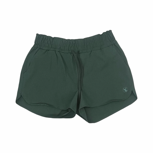 Athletic Shorts By Carve Designs In Green, Size:S
