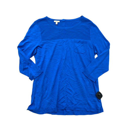 Top Ls By Talbots In Blue, Size:S