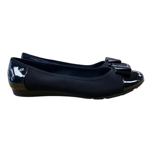 Shoes Flats By Anne Klein In Black, Size:9