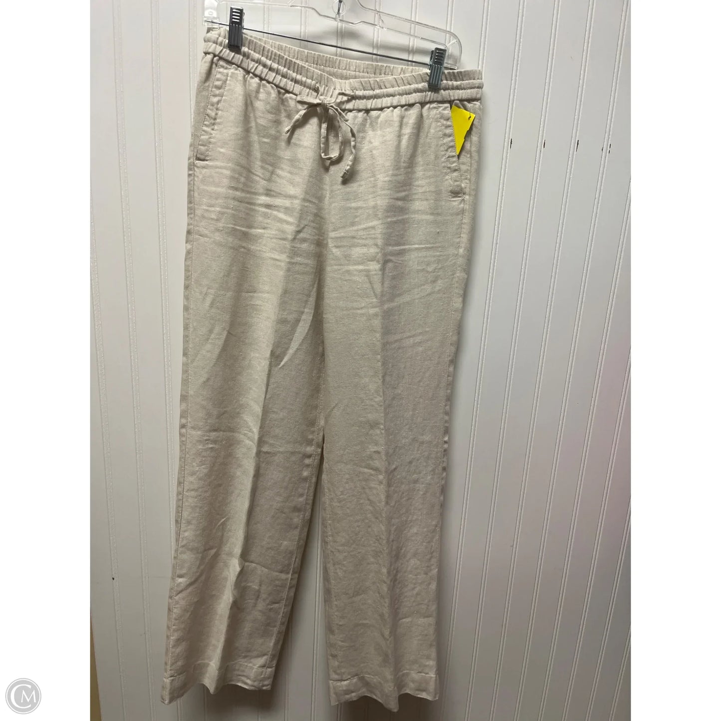Pants Linen By Talbots In Beige, Size: 2