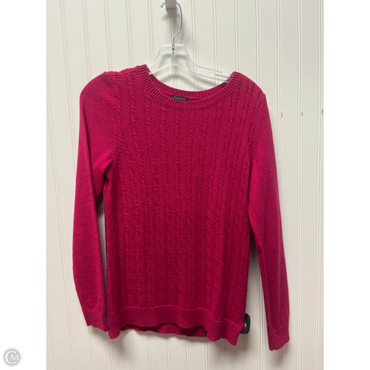 Sweater By Talbots In Pink, Size: S