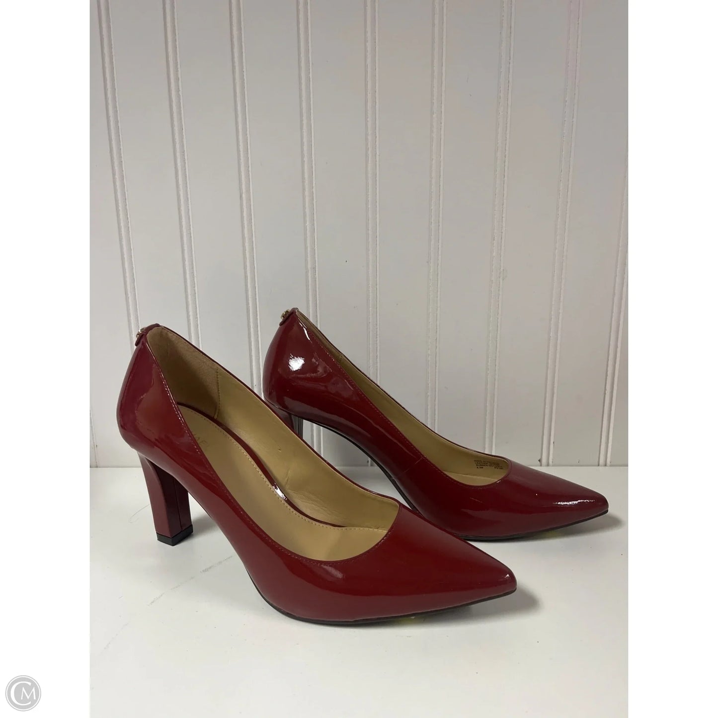 Shoes Heels Block By Michael By Michael Kors In Red, Size: 8.5