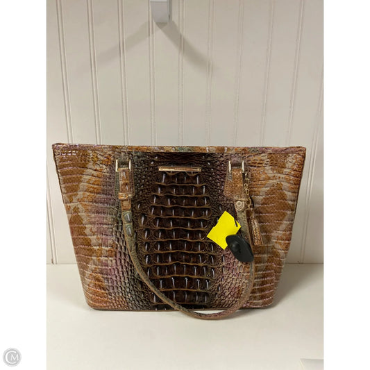 Handbag Designer By Brahmin, Size: Large
