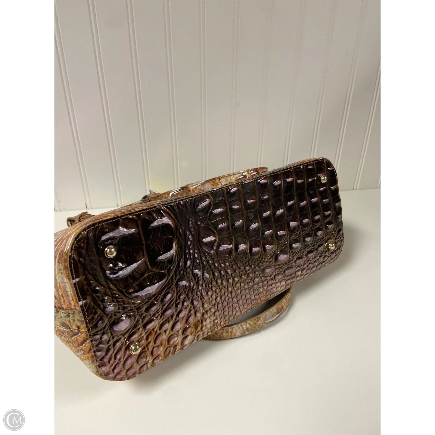 Handbag Designer By Brahmin, Size: Large