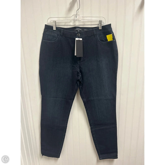 Jeans Designer By Lafayette 148 In Blue, Size: 14