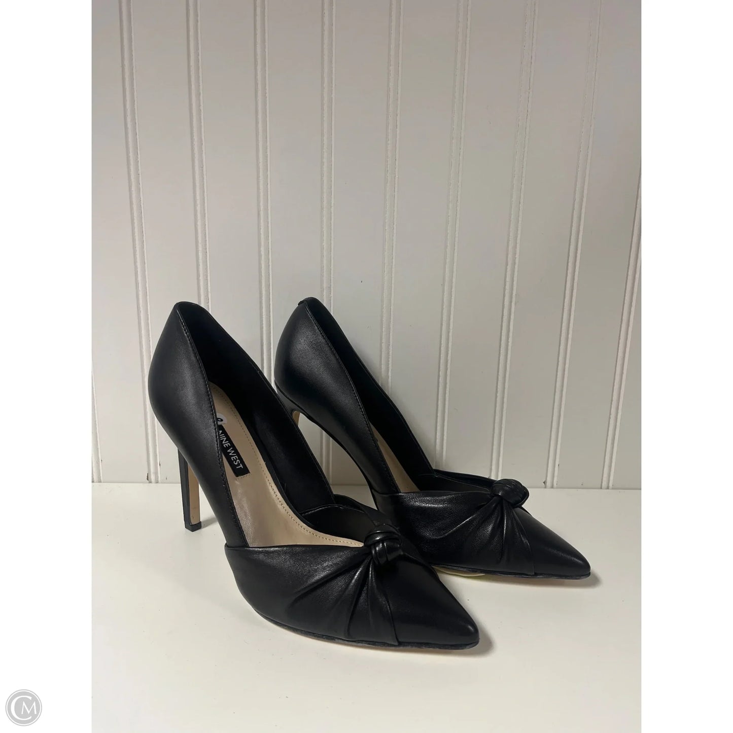 Shoes Heels Stiletto By Nine West In Black, Size: 9