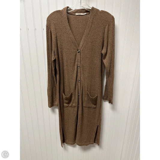 Sweater Cardigan By Mi Ami In Brown, Size: L