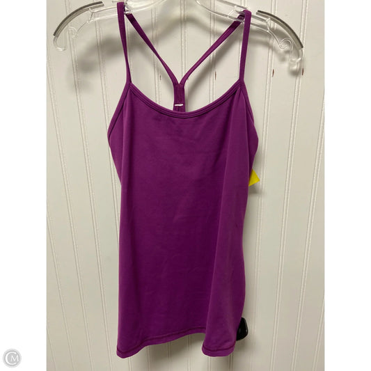 Athletic Tank Top By Lululemon In Purple, Size: S