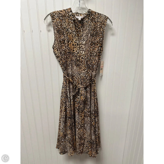 Dress Casual Midi By Nanette By Nanette Lepore In Animal Print, Size: Xs