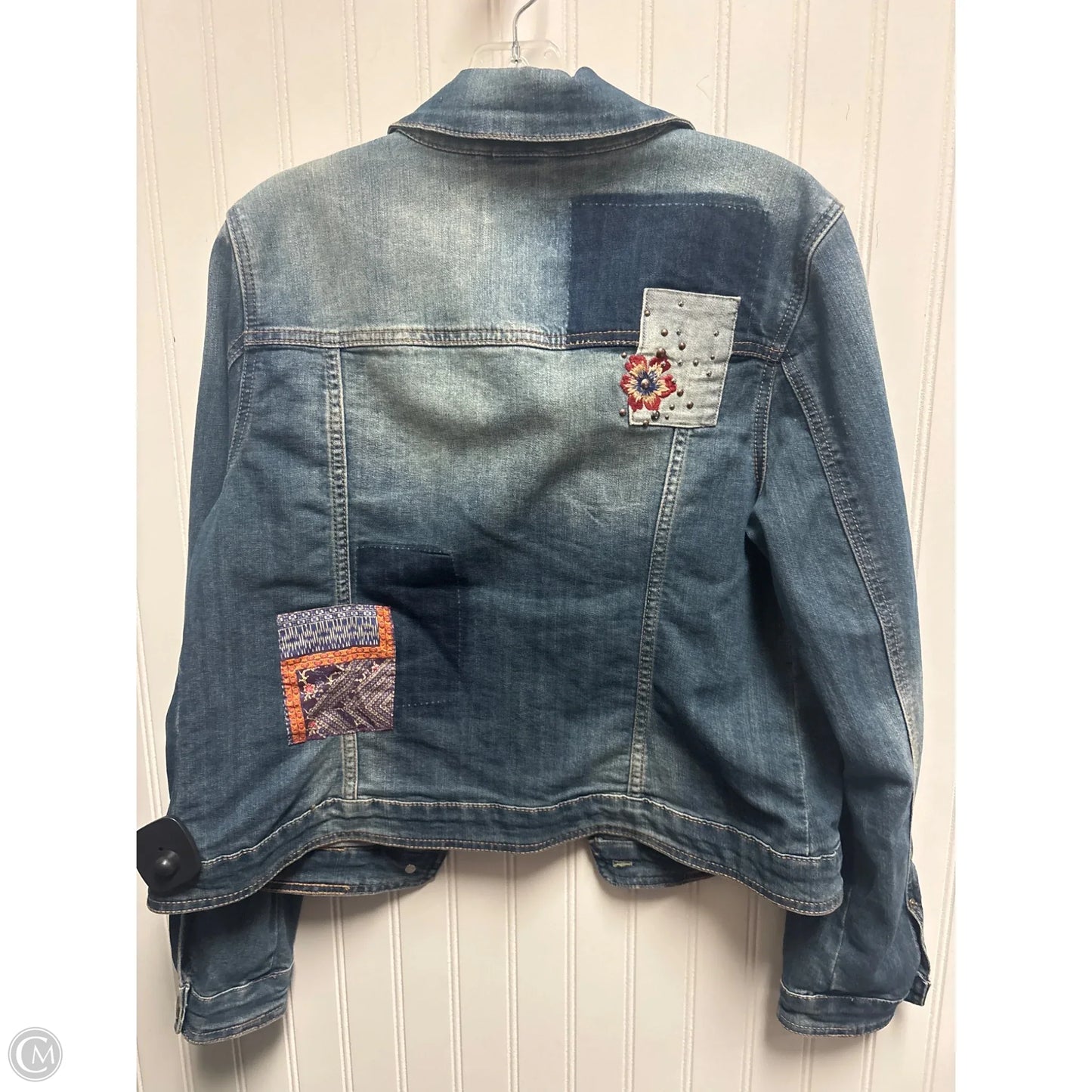 Jacket Denim By Vintage America In Blue Denim, Size: S