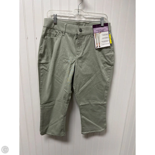 Pants Cropped By Gloria Vanderbilt In Green, Size: 10