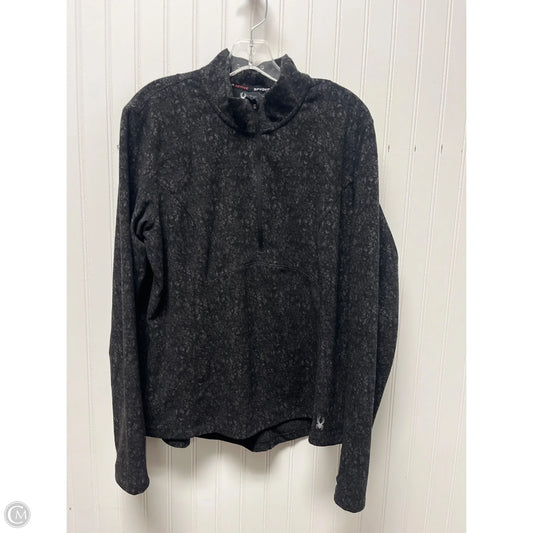 Athletic Jacket By Spyder In Grey, Size: Xl