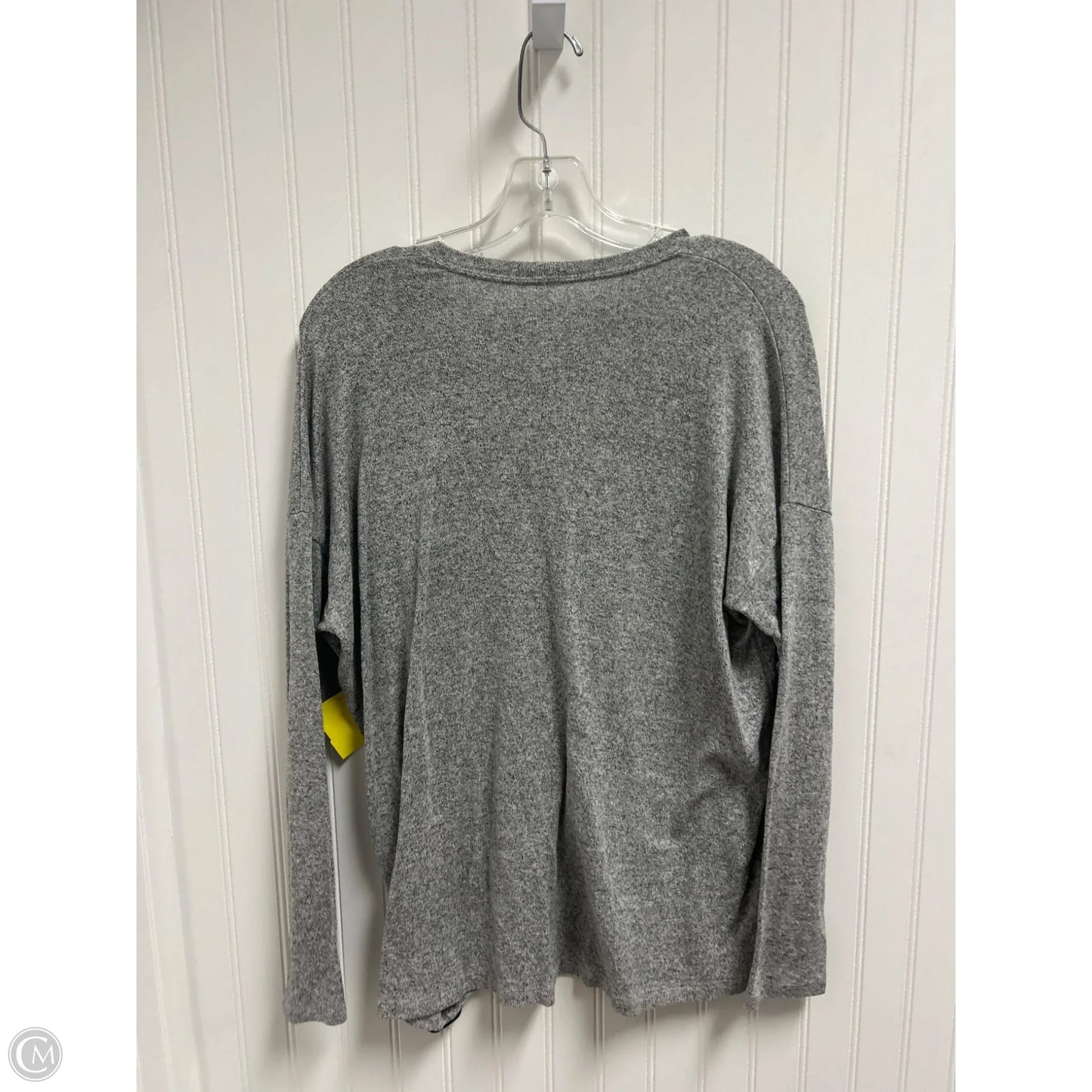 Sweater Cardigan By American Eagle In Grey, Size: M