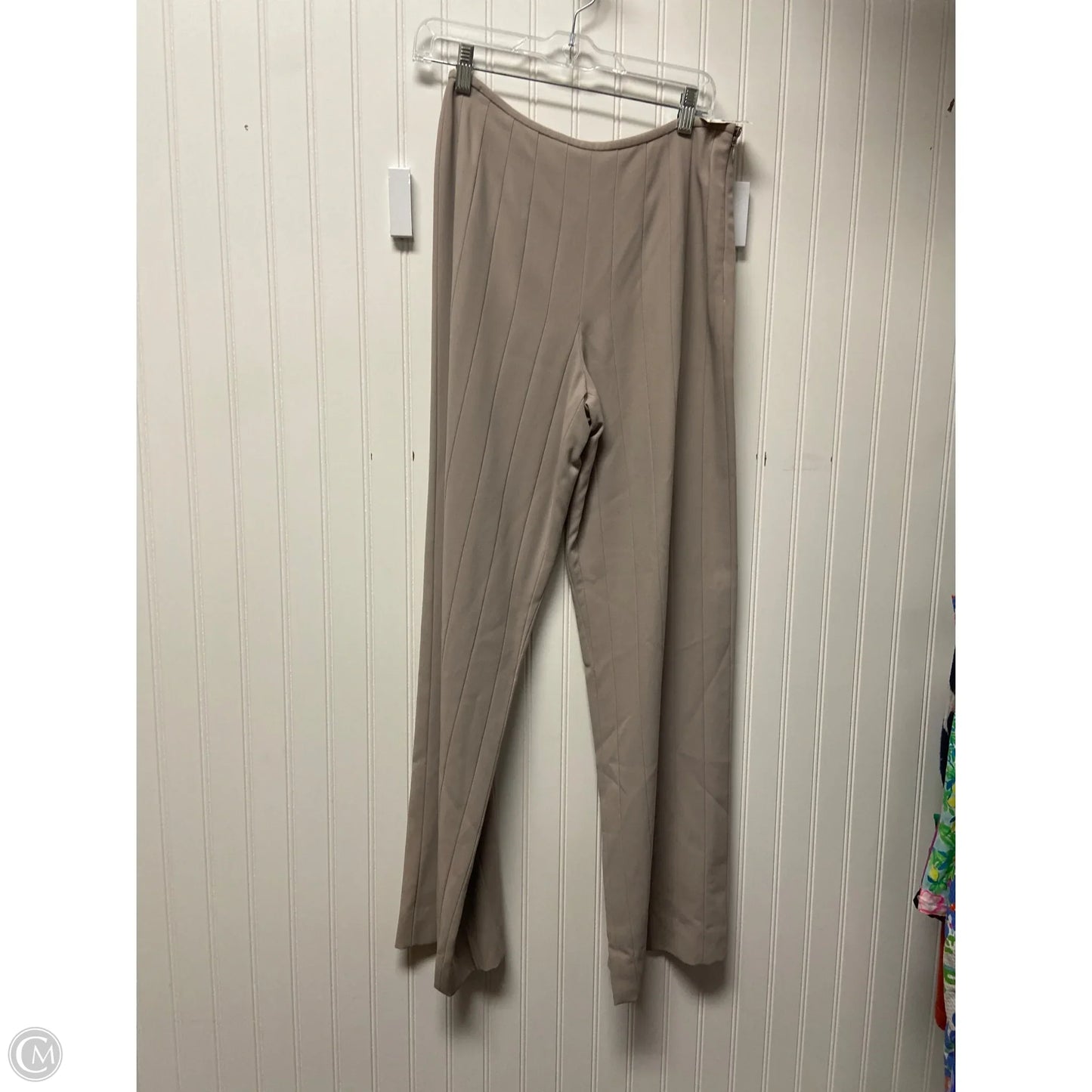 Pants Luxury Designer By Hermes In Taupe, Size: 6