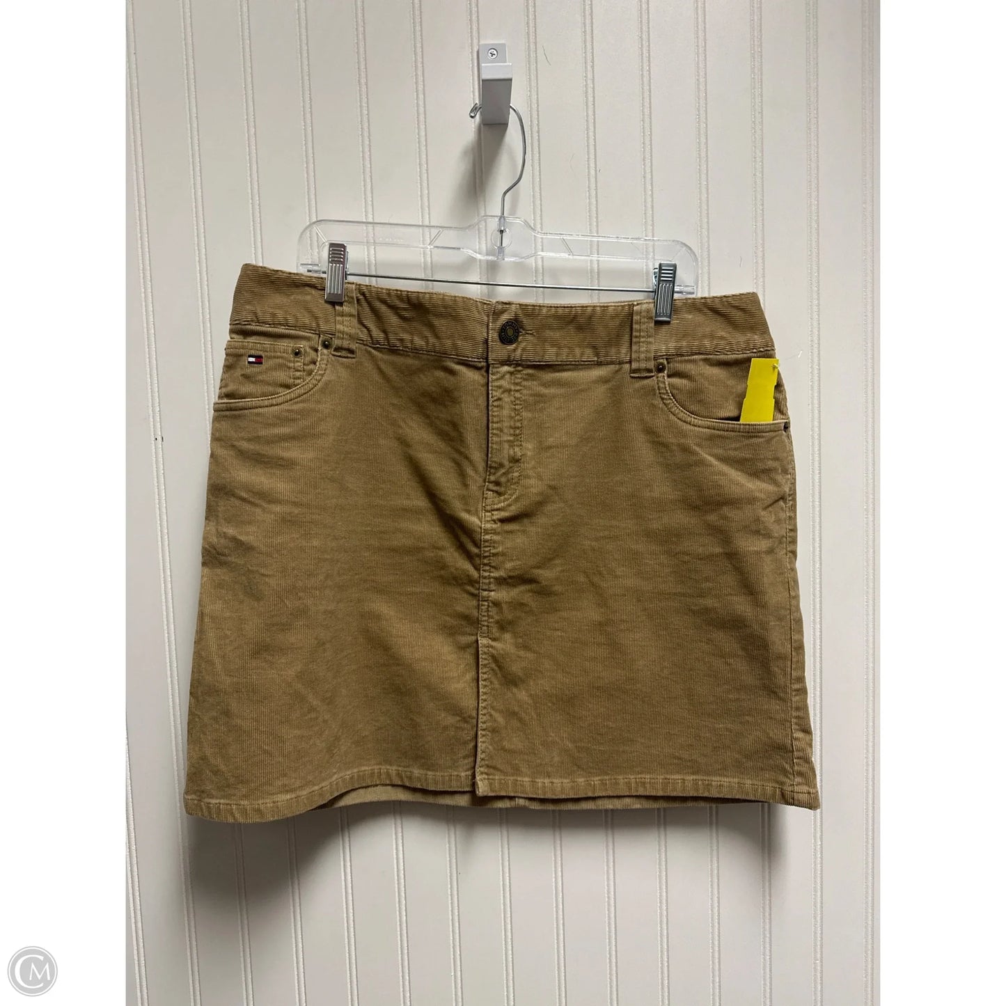 Skirt Mini & Short By Tommy Hilfiger In Tan, Size: 14