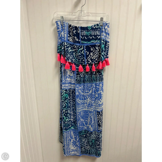 Dress Designer By Lilly Pulitzer In Blue, Size: S