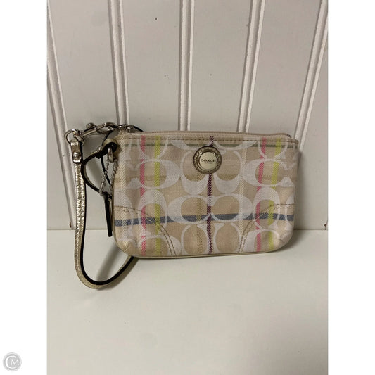 Wristlet Designer By Coach, Size: Small
