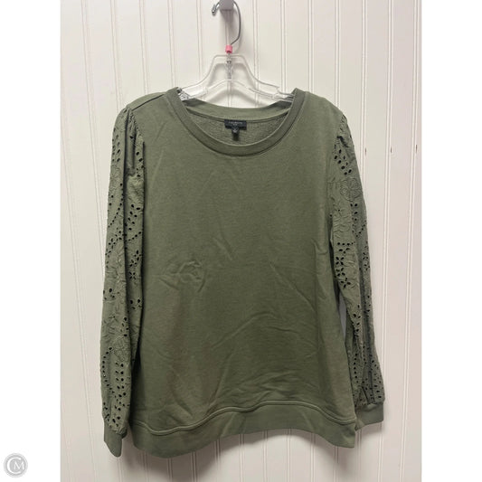 Sweater By Talbots In Green, Size: Lp