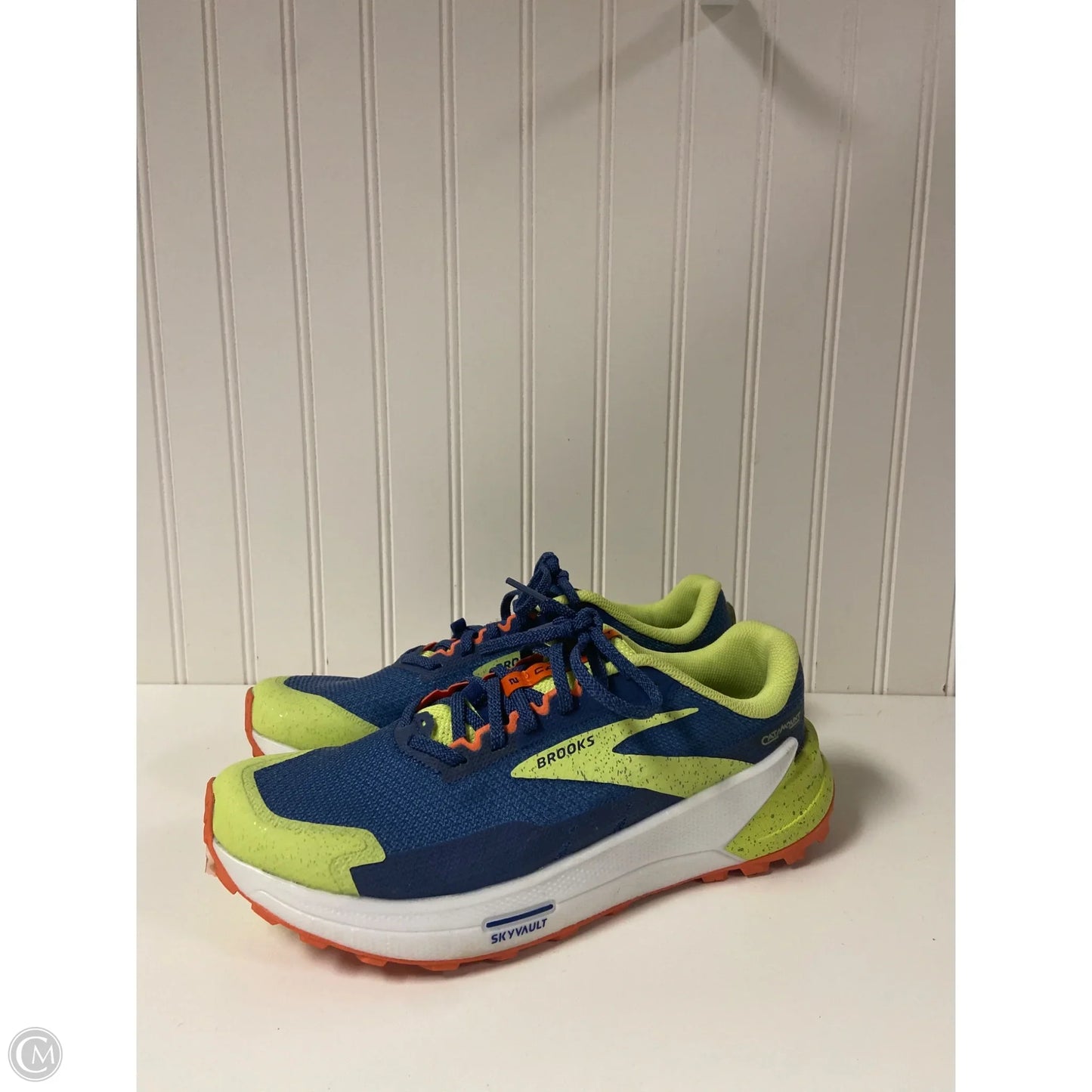Shoes Athletic By Brooks In Blue & Green, Size: 9